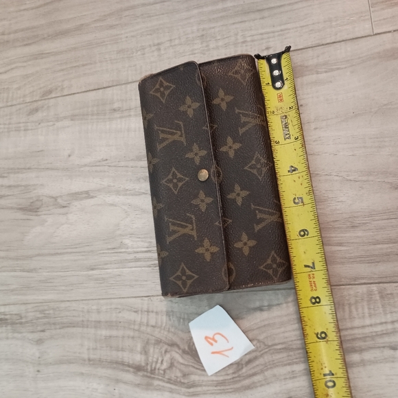 Auth LOUIS VUITTON Monogram pochette Long Wallet - Picture 12 of 13